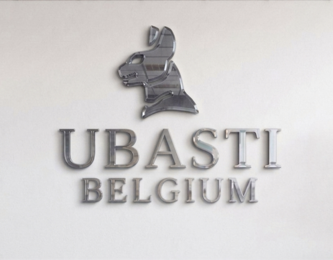 Logo van Ubasti Belgium, gespecialiseerd in Belgische sales recruitment voor Nederlandse bedrijven