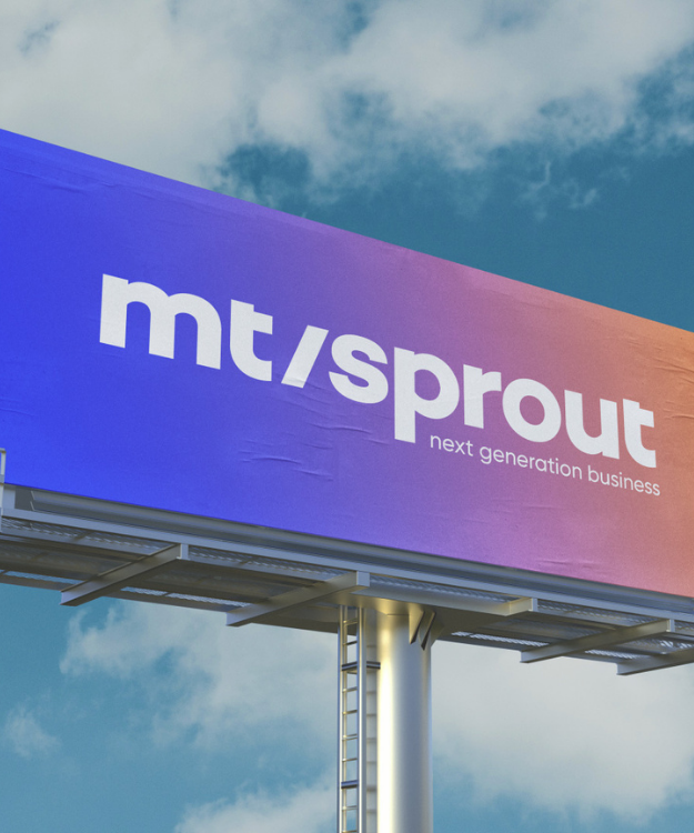 MT Sprout billboard